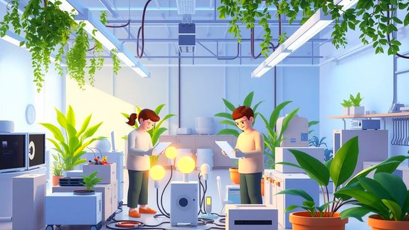 Un taller moderno irradia eficiencia y armonía