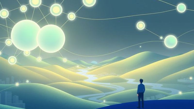 Una red de energía observa la naturaleza
