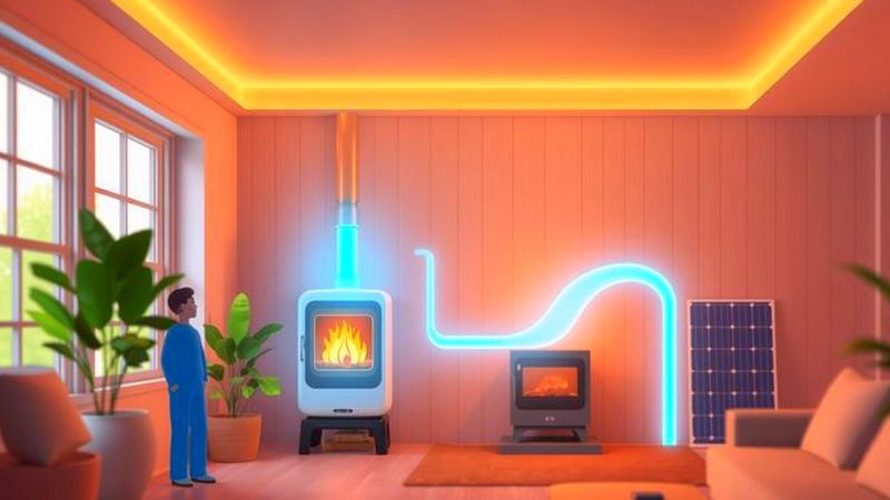 Un hogar acogedor visualiza energía y comunidad