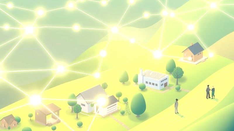 Redes luminosas integran armoniosamente la naturaleza y la vida