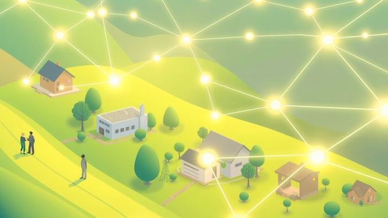 Redes luminosas integran armoniosamente la naturaleza y la vida