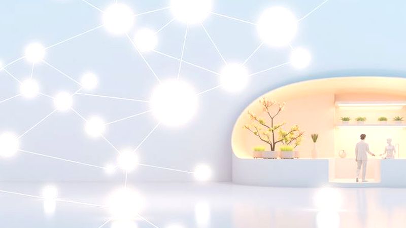 Una red luminosa conecta innovaciones sostenibles